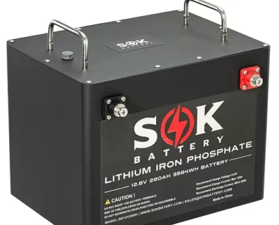 SOK 12 Volt 280Ah Lithium Battery